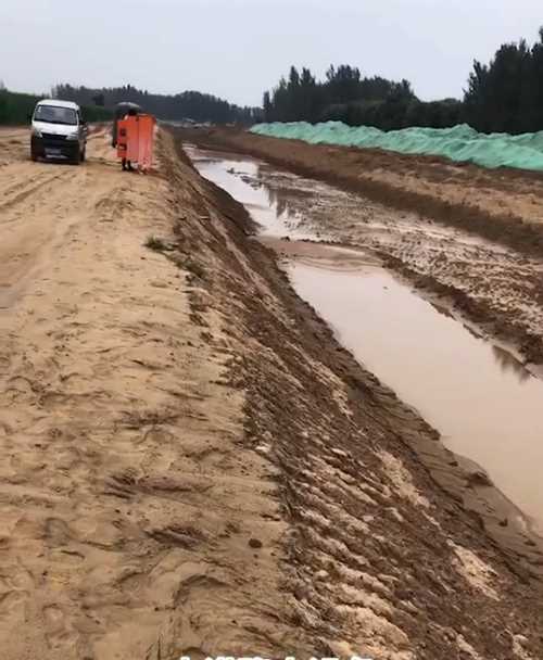 商丘梁园区河道降水
